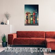 Fantastik Kitap Evler Ahşap Puzzle Poster 104 Parça (PP-023-C)
