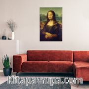 Mona Lisa - Leonardo da Vinci Ahşap Puzzle Poster 104 Parça (PP-025-C)