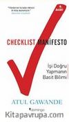 Checklist Manifesto & İşler Nasıl Doğru Yapılır
