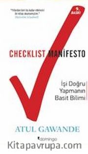 Checklist Manifesto <br /> İşler Nasıl Doğru Yapılır