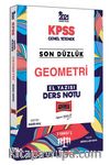 2021 KPSS Son Düzlük Geometri El Yazısı Ders Notu