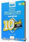 2021 ÖABT Sınıf Öğretmenliği Alan Eğitimi 10 Deneme Çözümlü 