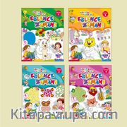 Eğlence Zamanı 1-2-3-4 (Eğlenerek Öğreniyorum) (Set-4 Kitap)