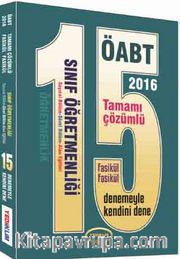 2016 ÖABT Sınıf Öğretmenliği Öğretmenlik 15 Tamamı Çözümlü Fasikül Deneme