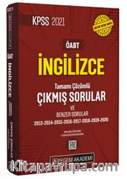 2021 KPSS ÖABT İngilizce Tamamı Çözümlü Çıkmış Sorular ve Benzer Sorular