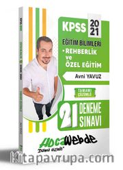 2021 KPSS Eğitim Bilimleri Rehberlik ve Özel Eğitim Tamamı Çözümlü 21 Deneme Sınavı