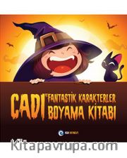 Cadı ve Fantastik  Karakterler - Boyama Kitabı