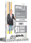 2021 KPSS Eğitim Bilimleri Ölçme ve Değerlendirme Tamamı Çözümlü 21 Deneme Sınavı