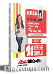2021 KPSS Eğitim Bilimleri Öğretim Yöntem ve Teknikleri Tamamı Çözümlü 21 Deneme Sınavı