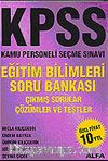 KPSS Eğitim Bilimleri Soru Bankası