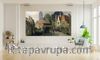 View of Oudewater / Willem Koekkoek - Ahşap Puzzle Poster 496 Parça (PPD-113-KR)