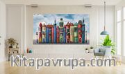 Büyük Kitap Kasabası - Ahşap Puzzle Poster 496 Parça (PPD-106-KT)