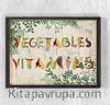 Full Frame Duvar Sanatları - Vegetables Vitamins (FF-DS092)