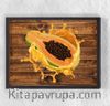 Full Frame Duvar Sanatları - Papaya (FF-DS107)