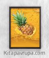 Full Frame Duvar Sanatları - Ananas Suyu (FF-DS114)