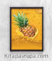 Full Frame Duvar Sanatları - Ananas Suyu (FF-DS114)