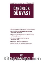 Özgürlük Dünyası / Aylık Sosyalist Teori ve Politika Dergisi / Şubat 2016 Sayı:273