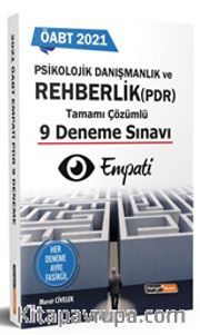 2021 ÖABT Empati Psikolojik Danışmanlık ve Rehberlik Tamamı Çözümlü 9 Fasikül Deneme Sınavı
