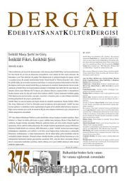 Dergah Edebiyat Sanat Kültür Dergisi Sayı:375 Mayıs 2021