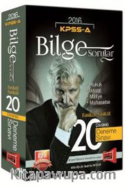 2016 KPSS A Grubu Bilge Sorular Çözümlü 20 Deneme Sınavı