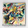 Full Frame pratiCanvas Tablo - Wassily Kandinsky - Improvisation Gorge (FF-PCŞ323)