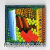 Full Frame pratiCanvas Tablo - Howard Hodgkin - Red Bermudas (FF-PCŞ251)