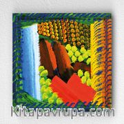 Full Frame pratiCanvas Tablo - Howard Hodgkin - Red Bermudas (FF-PCŞ251)