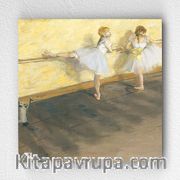 Full Frame pratiCanvas Tablo - Edgar degas - Degas'ın Balerinleri (FF-PCŞ215)