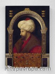 Full Frame pratiCanvas Tablo - Attributed to Gentile Bellini - The Sultan Mehmet II (FF-PCŞ184)