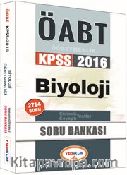 2016 KPSS ÖABT Biyoloji Öğretmenlik Soru Bankası