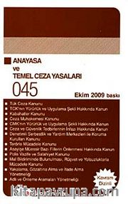 Türkiye Cumhuriyeti Anayasası ve Temel Ceza Yasaları / Cep Kanunları 045
