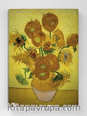 Full Frame pratiCanvas Tablo - Vincent Van Gogh - Sunflowers (FF-PCŞ176)