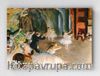 Full Frame pratiCanvas Tablo - Edgar Degas - The Rehearsal of the Ballet Onstage (FF-PCŞ216)