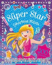 Süper Star Çıkartma ve Aktivite Kitabı (300 Çıkartma)