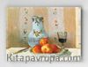 Full Frame Rulo pratiCanvas Tablo - Camille Pissarro - Still Life with Apples and Pitcher (FF-PCŞ189)