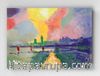 Full Frame pratiCanvas Tablo - André Derain - Charing Cross Bridge (FF-PCŞ183)