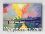 Full Frame pratiCanvas Tablo - André Derain - Charing Cross Bridge (FF-PCŞ183)