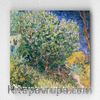 Full Frame pratiCanvas Tablo - Vincent van Gogh - Lilac Bush (FF-PCŞ174)