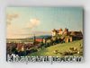 Full Frame pratiCanvas Tablo - Bernardo Bellotto - View of Pirna from the Sonnenstein Castle (FF-PCŞ187)