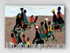 Full Frame pratiCanvas Tablo - Jacob Lawrence The Migrants Arrived İn Great Numbers (FF-PCŞ257)