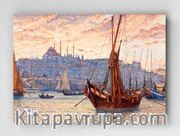 Full Frame pratiCanvas Tablo - Tristram James Ellis The Golden Horn	(FF-PCŞ335)