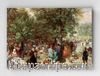 Full Frame pratiCanvas Tablo - Adolph Menzel - Afternoon in the Tuileries Gardens (FF-PCŞ172)