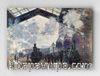 Full Frame pratiCanvas Tablo - Claude Monet - The Gare St-Lazare (FF-PCŞ203)