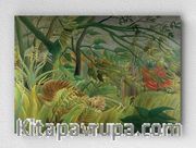 Full Frame pratiCanvas Tablo - Henri Rousseau - Surprised (FF-PCŞ247)