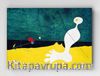 Full Frame pratiCanvas Tablo - Joan Miró - Person Throwing a Stone at a Bird (FF-PCŞ269)