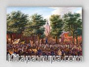 Full Frame pratiCanvas Tablo - Paulus Constantijn La Fargue - The Grote Markt at The Hague (FF-PCŞ300)