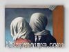 Full Frame pratiCanvas Tablo - René Magritte -The Lovers (FF-PCŞ315)