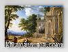 Full Frame pratiCanvas Tablo - Pierre Patel - Landscape with the Rest on the Flight into Egypt (FF-PCŞ310)