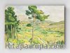 Full Frame pratiCanvas Tablo - Paul Cezanne - Viyadüklü Manzara (FF-PCŞ299)