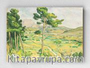 Full Frame pratiCanvas Tablo - Paul Cezanne - Viyadüklü Manzara (FF-PCŞ299)